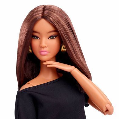 Коллекционная кукла Barbie Basics №1 Брюнетка с каре Mattel (JBH72) &ndash; фото товара Barbie Collector  из категории Коллекционные куклы Барби - Barbie Collector. Оригинал, доставка по Украине