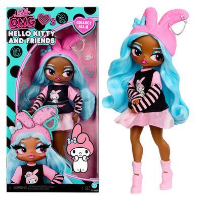 Кукла L.O.L. Surprise! O.M.G. Loves Hello Kitty & Friends My Melody &mdash; Май Мелоди (249887) &ndash; фото товара L.O.L. Surprise! из категории L.O.L. Surprise OMG ❤ ЛОЛ Сюрприз ОМГ. Оригинал, доставка по Украине