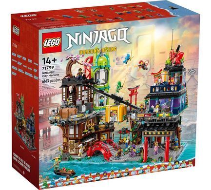 LEGO NINJAGO Ринкова площа 6163 деталей (71799) &ndash; фото товару LEGO з категорії LEGO NINJAGO. Оригінал, доставка по Україні