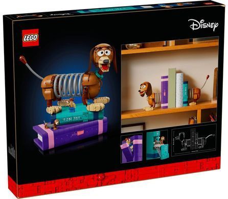 LEGO Disney Книжные подставки &laquo;Собачка Спиралька&raquo; из &laquo;Истории игрушек&raquo; (43301) &ndash; фото товара LEGO из категории LEGO Disney. Оригинал, доставка по Украине