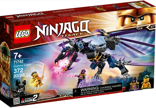 Конструктор LEGO NINJAGO Оверлорд Дракон 372 деталі (71742