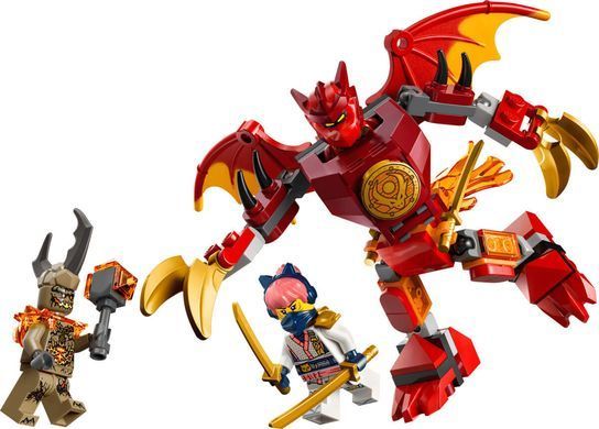 LEGO&reg; 71851 NINJAGO&reg; Kai&rsquo;s Dragon Mech Battle Pack