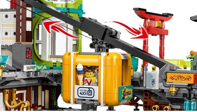 LEGO NINJAGO Ринкова площа 6163 деталей (71799) &ndash; фото товару LEGO з категорії LEGO NINJAGO. Оригінал, доставка по Україні