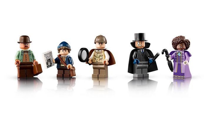 LEGO ICONS Sherlock Holmes: Книжный уголок 1359 деталей (10351) &ndash; фото товара LEGO из категории LEGO Icons. Оригинал, доставка по Украине