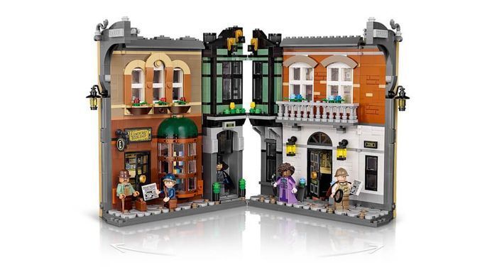 LEGO ICONS Sherlock Holmes: Книжный уголок 1359 деталей (10351) &ndash; фото товара LEGO из категории LEGO Icons. Оригинал, доставка по Украине