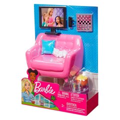 Мебель для кукол Барби Barbie Гостинная с аксессуарами FXG36 купить