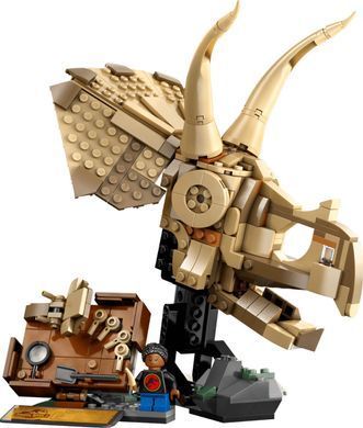 LEGO Jurassic World Скам'янілості динозаврів: череп трицератопса (76969) &ndash; фото товару LEGO з категорії LEGO Jurassic World. Оригінал, доставка по Україні