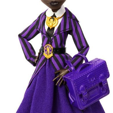 Лялька Monster High Wednesday Bianca Barclay - Б'янка у шкільній формі (JDR71) &ndash; фото товару Monster High з категорії Ляльки Monster High (Монстер Хай). Оригінал, доставка по Україні