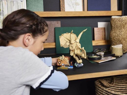 LEGO Jurassic World Скам'янілості динозаврів: череп трицератопса (76969) &ndash; фото товару LEGO з категорії LEGO Jurassic World. Оригінал, доставка по Україні