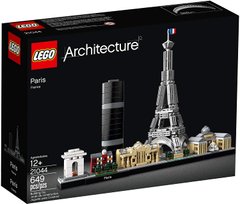 Конструктор Lego Architecture Париж 649 деталей (21044)