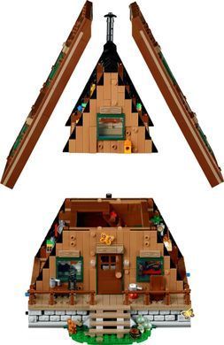 LEGO Ideas Треугольный домик (21338) &ndash; фото товара LEGO из категории LEGO Ideas. Оригинал, доставка по Украине