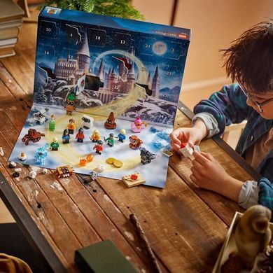 LEGO Harry Potter 76456 &mdash; лист у Гоґвортс, шоколадна жаба, книга монстрів, зілля