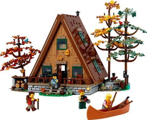 LEGO Ideas Треугольный домик (21338) &ndash; фото товара LEGO из категории LEGO Ideas. Оригинал, доставка по Украине