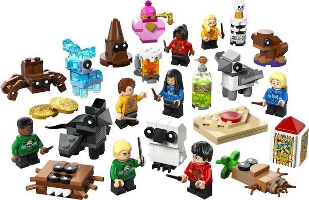 LEGO 76456 &mdash; Гедвіґа, Бакбик, Араґоґ, Тестрал, мандрагора та Патронус