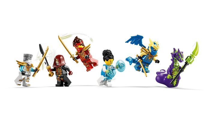 LEGO NINJAGO Автомобильная битва ниндзя возле дома на дереве (71857) &ndash; фото товара LEGO из категории LEGO NINJAGO. Оригинал, доставка по Украине