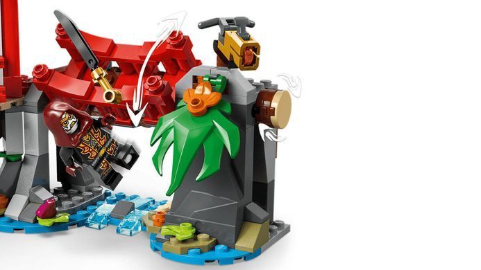 LEGO NINJAGO Автомобильная битва ниндзя возле дома на дереве (71857) &ndash; фото товара LEGO из категории LEGO NINJAGO. Оригинал, доставка по Украине