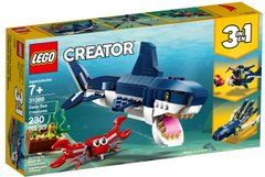 Конструктор Lego Creator 3-in-1 Обитатели морских глубин 230 деталей (31088)