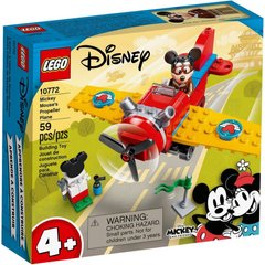 Конструктор Lego Disney Mickey and Friends Винтовой самолет Микки Мауса 59 деталей (10772)