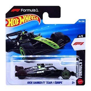 Базова машинка Hot Wheels Stake F1 Team Kick Sauber 1:64 JJK02 &ndash; фото товару Hot Wheels з категорії Машинки Хот Вілс - Hot Wheels . Оригінал, доставка по Україні