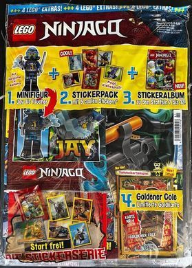 LEGO Ninjago Мініфігурка Jay - Джей з катаною та гарпунною рушницею (892181) &ndash; фото товару LEGO з категорії LEGO NINJAGO. Оригінал, доставка по Україні