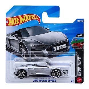 Базовая машинка Hot Wheels 2019 Audi R8 Spyder Drop Tops 1:64 JJL60 &ndash; фото товара Hot Wheels из категории Машинки Хот Вилс - Hot Wheels . Оригинал, доставка по Украине