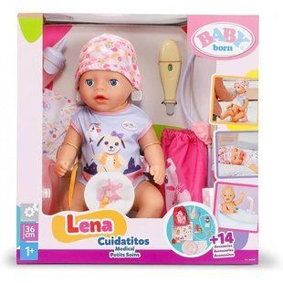 Лялька 840467 BABY born Lena &mdash; Лена у лікаря, 36 см