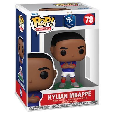 Фигурка Funko Pop! Football: France Kylian Mbappe &mdash; Килиан Мбаппе #78 (92730) &ndash; фото товара Funko из категории Фигурки Funko Pop. Оригинал, доставка по Украине