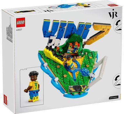 LEGO Editions Football Вінісіус Жуніор &ndash; найкращі моменти футбольних матчів (43027) &ndash; фото товару LEGO з категорії LEGO Editions. Оригінал, доставка по Україні