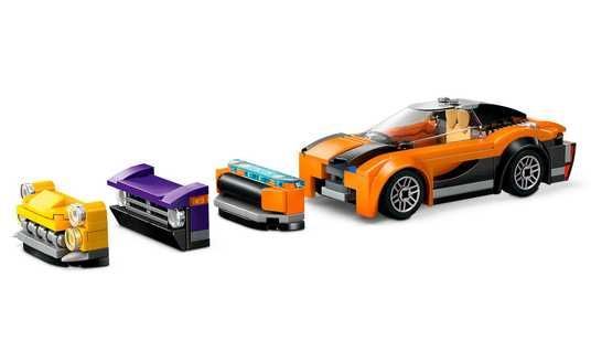 LEGO City Вантажівка-транспортер зі спортивними авто 998 деталей
