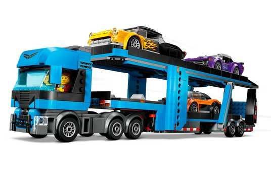 LEGO City Вантажівка-транспортер зі спортивними авто 998 деталей