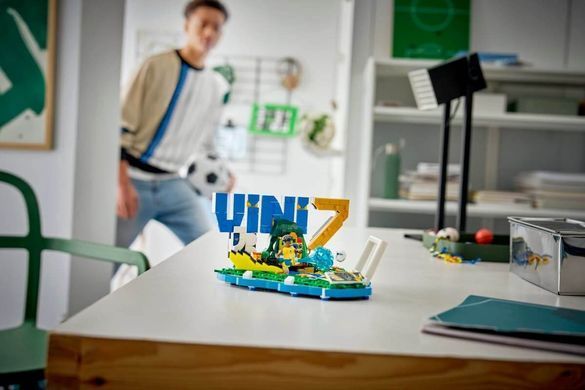 LEGO Editions Football Вінісіус Жуніор &ndash; найкращі моменти футбольних матчів (43027) &ndash; фото товару LEGO з категорії LEGO Editions. Оригінал, доставка по Україні