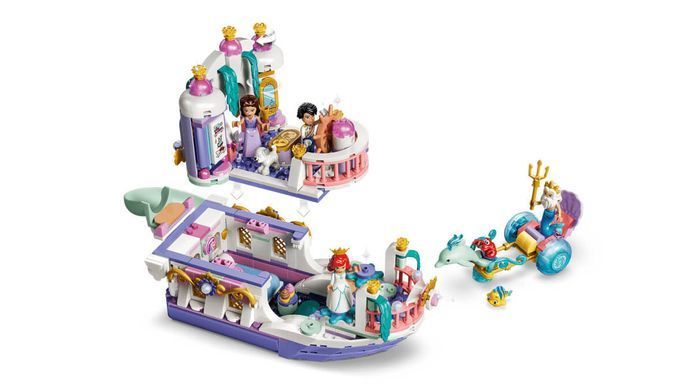 LEGO Disney Королевская свадебная лодка Ариэль (43299) &ndash; фото товара LEGO из категории LEGO Disney. Оригинал, доставка по Украине