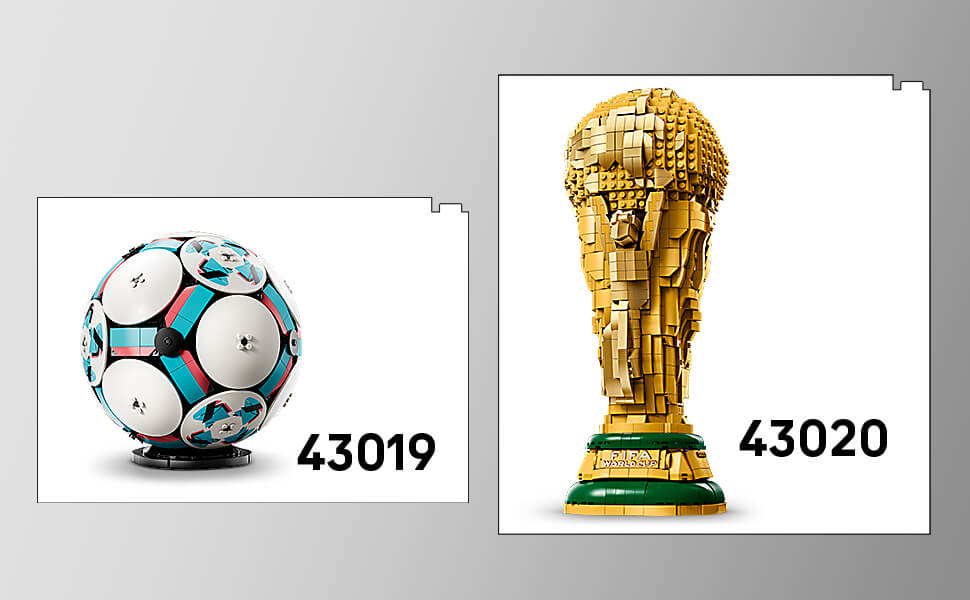 LEGO Editions 43019 Football Футбольний м'яч