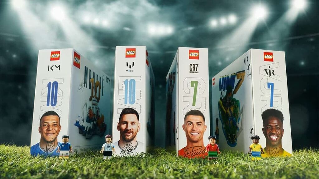 LEGO Editions 43013 Football Кіліан Мбаппе — найкращі моменти футбольних матчів