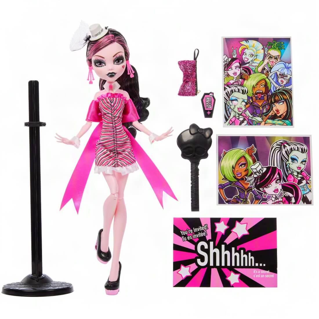 Кукла Monster High Draculaura Dawn of the Dance — Дракулаура Рассвет Танца (JMG89)