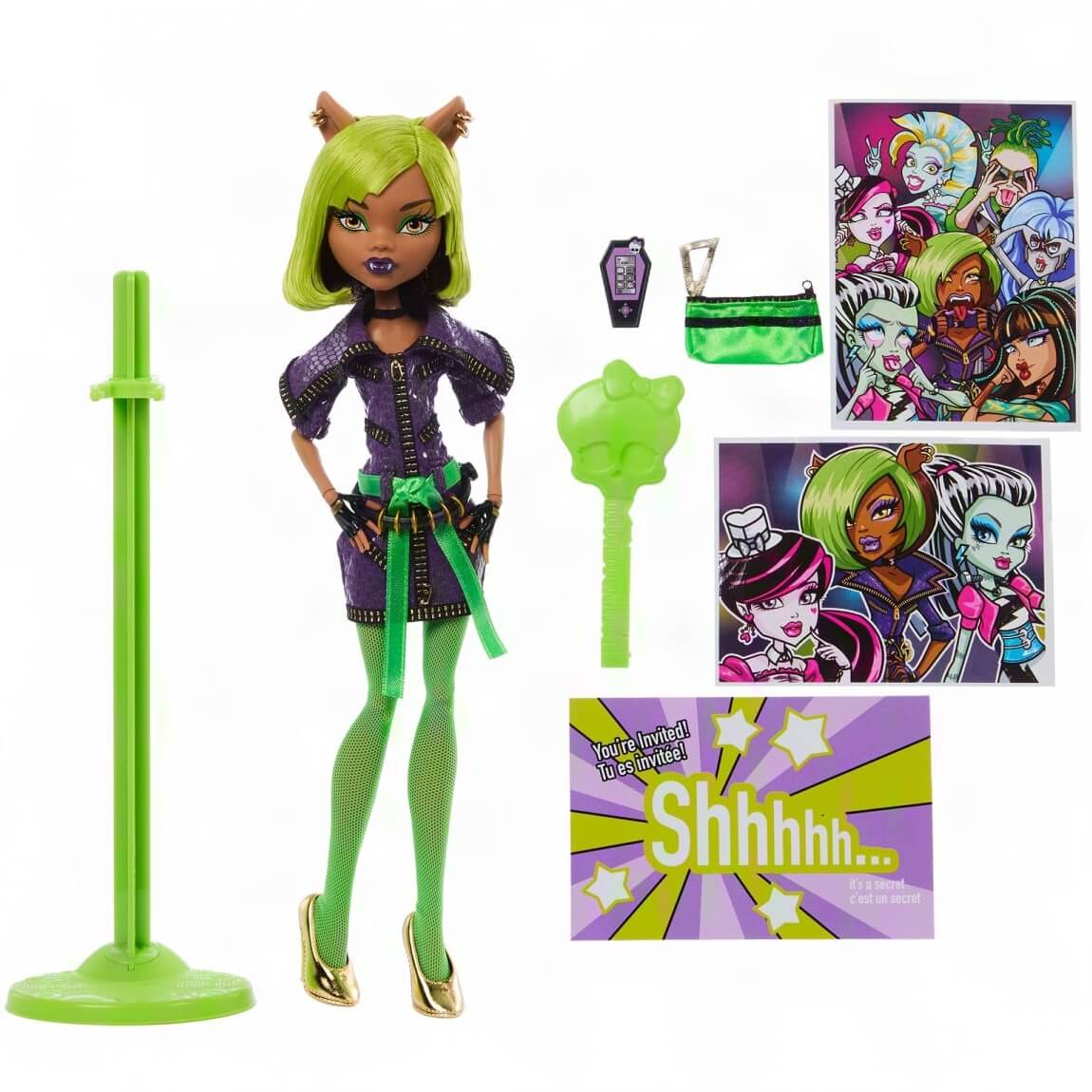 Кукла Monster High Clawdeen Wolf Dawn of the Dance — Клодин Рассвет Танца (JKM45)