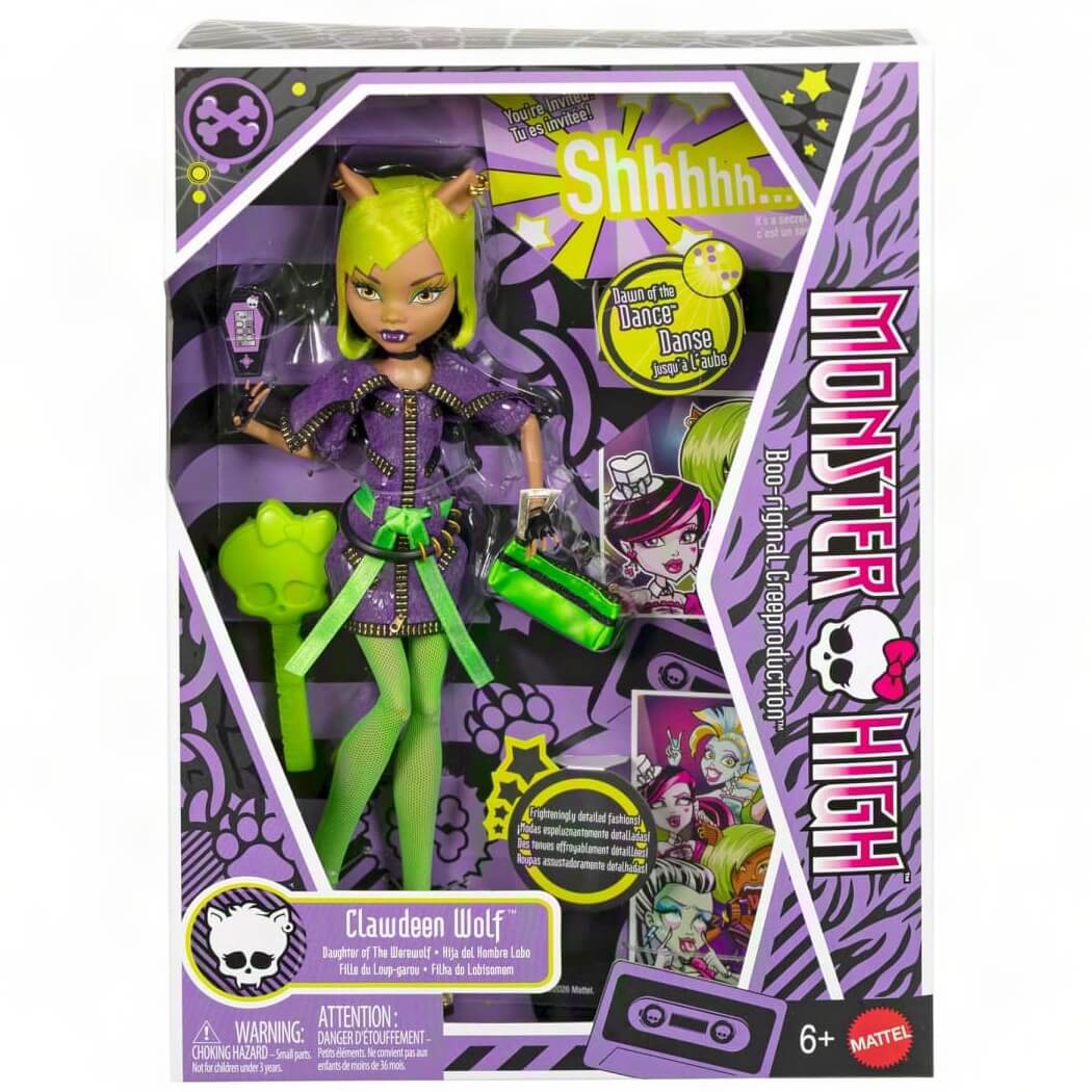 Кукла Monster High Clawdeen Wolf Dawn of the Dance — Клодин Рассвет Танца (JKM45)