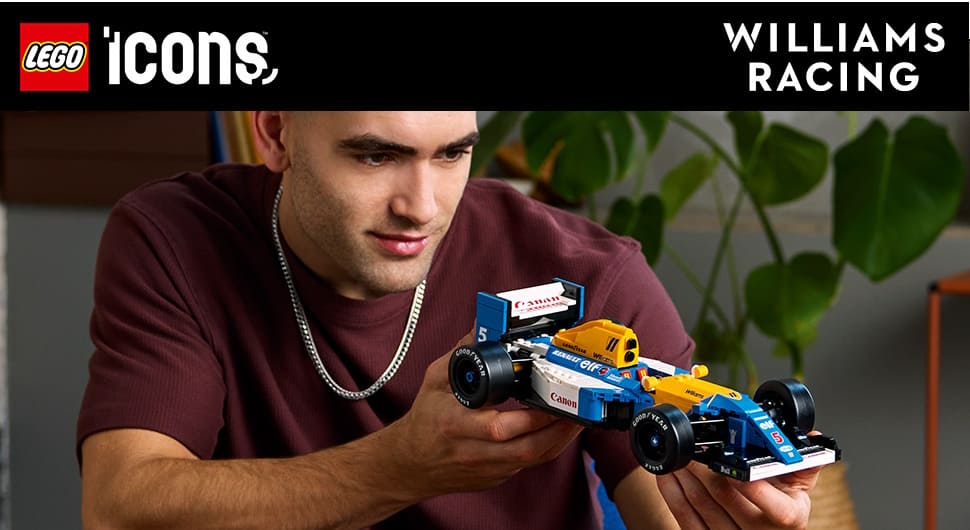 LEGO Icons 10353 Williams Racing FW14B и Найджел Менселл | ЛЕГО 10353 Айконс