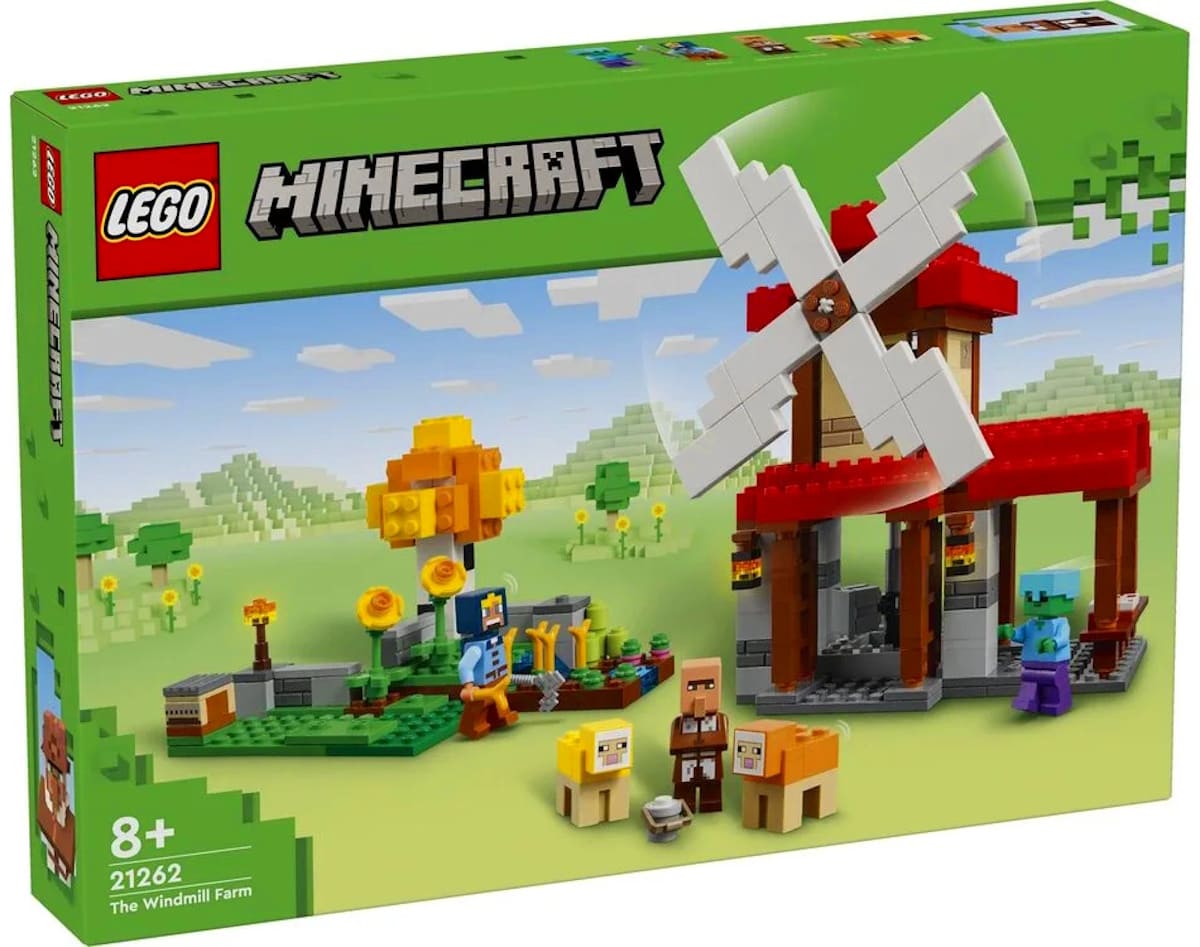 LEGO Minecraft 21262 Ферма з вітряком | ЛЕГО 21262 Майнкрафт