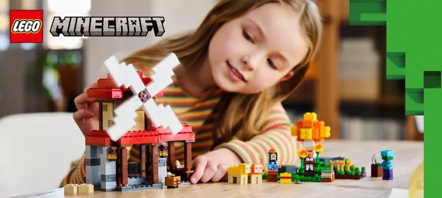LEGO Minecraft 21262 Ферма з вітряком | ЛЕГО 21262 Майнкрафт