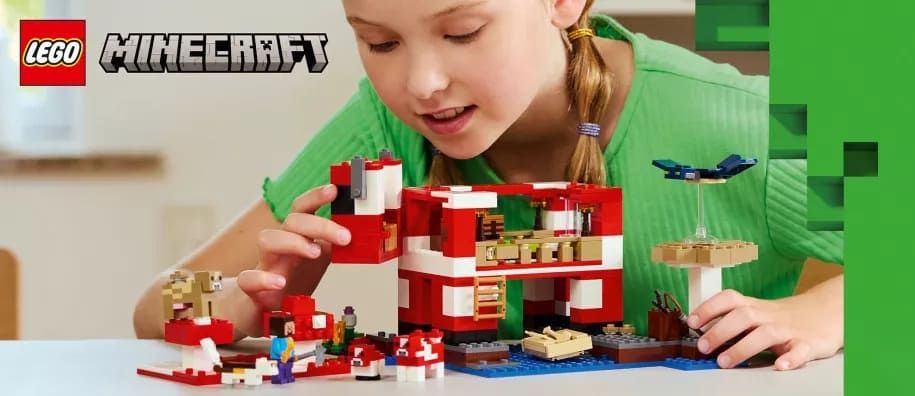 LEGO Minecraft 21270 Грибной дом | ЛЕГО 21270 Майнкрафт