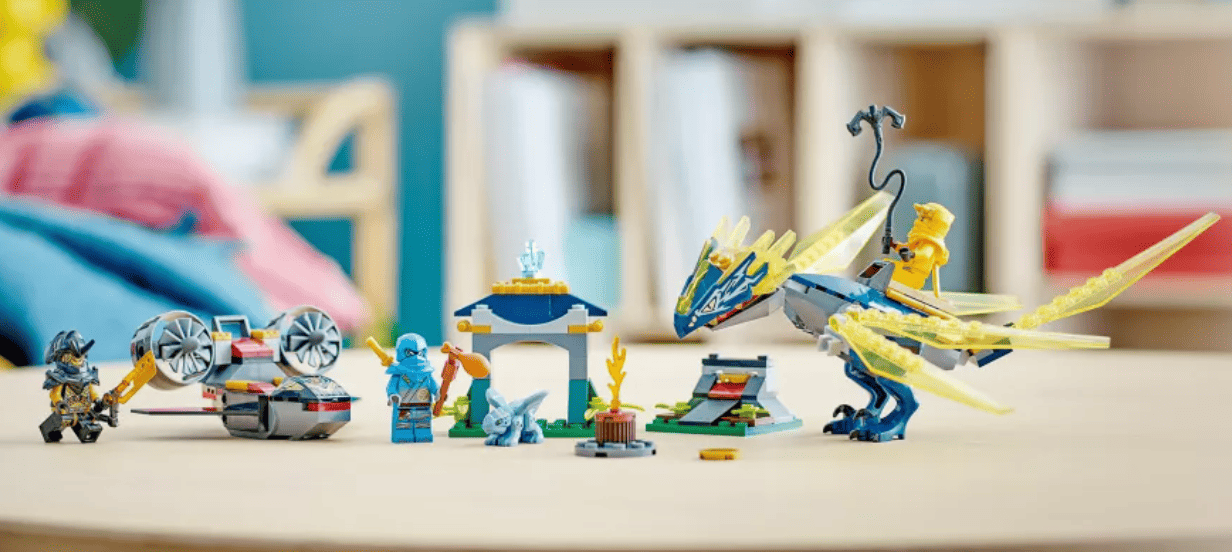 LEGO NINJAGO 71798 Битва малюків драконів Нії та Аріна | ЛЕГО 71798 НІНДЗЯГО