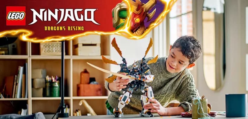 LEGO NINJAGO 71821 Драконовий робот-титан Коула | ЛЕГО 71821 НІНДЗЯГО