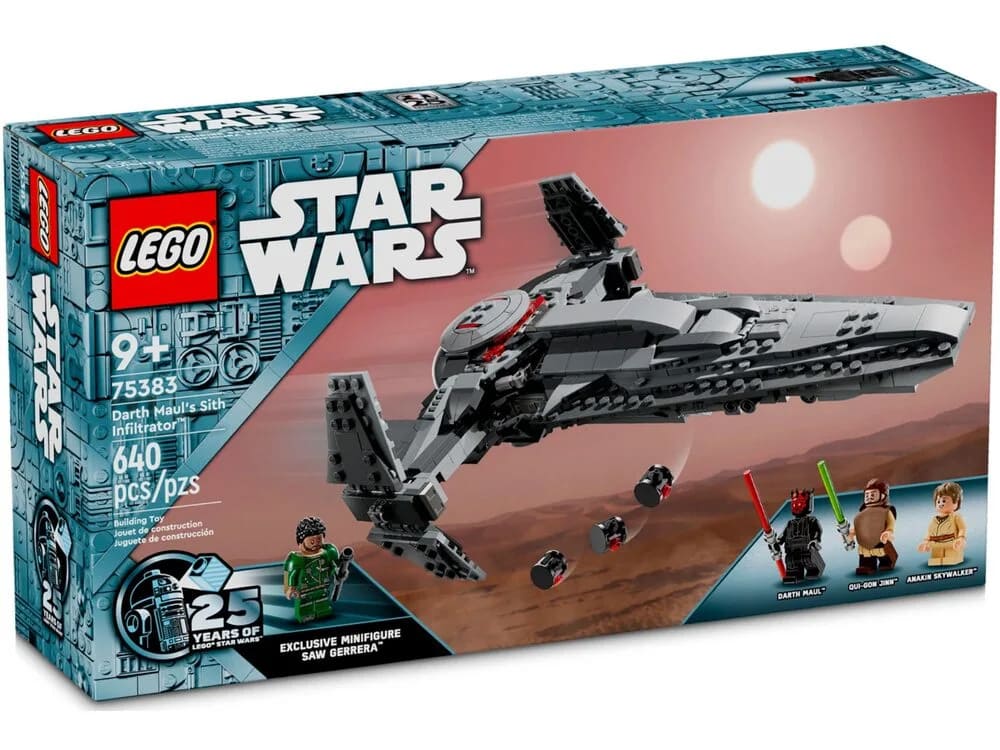 LEGO Star Wars Разведчик ситхов Дарта Мола 640 деталей (75383)