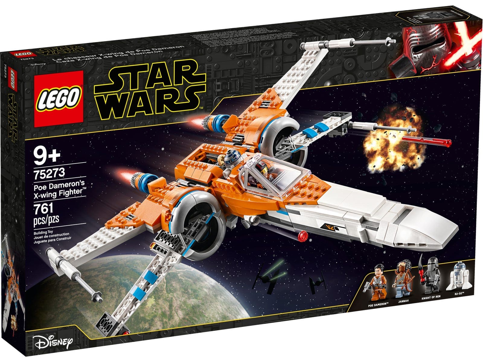 LEGO 75273 Star Wars Истребитель типа Х По Дамерона 