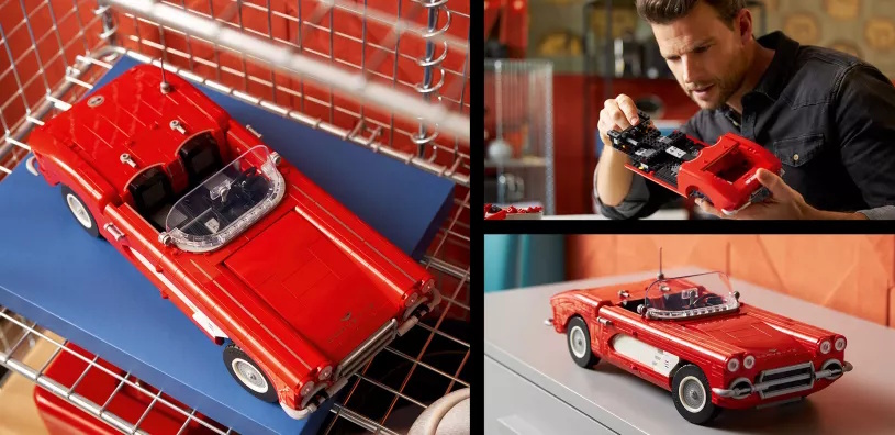 LEGO Icons Chevrolet Corvette 1210 деталей (10321)