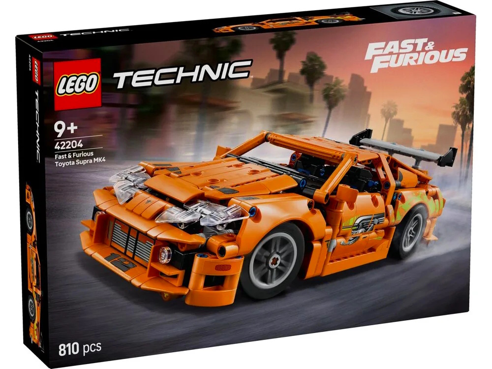LEGO Technic 42204 Fast and Furious Toyota Supra MK4 | ЛЕГО 42204 Форсаж Тойота Супра МК4 Техник