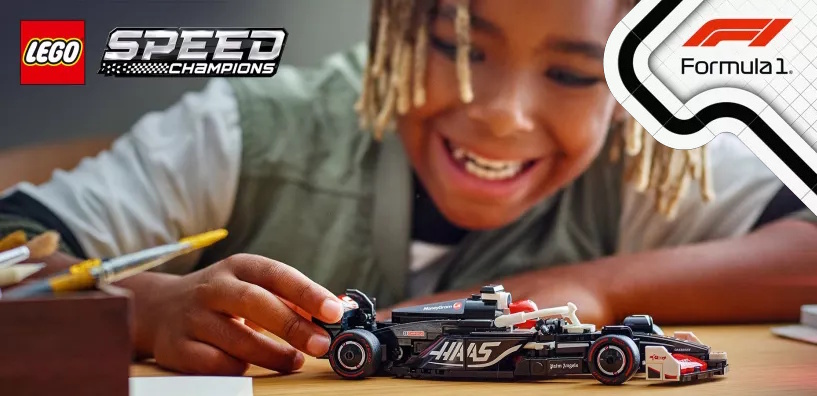 LEGO Speed Champions 77250 F1 MoneyGram Haas F1 Team VF-24 | ЛЕГО 77250